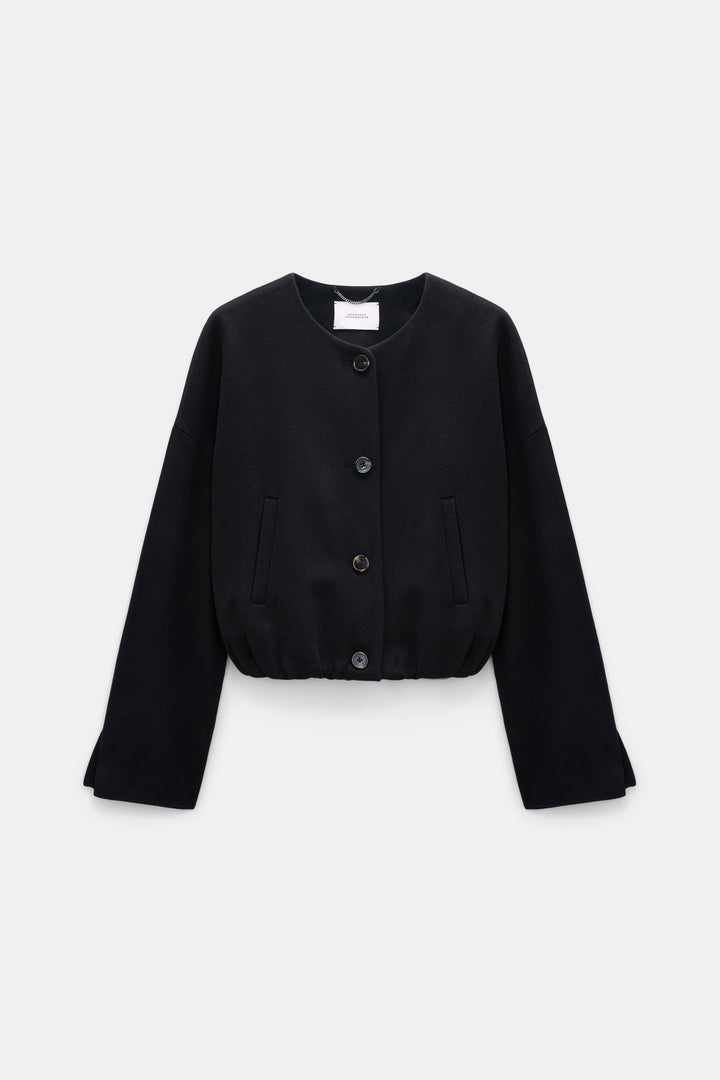Dorothee Schumacher Soft Silhouettes Jacket, Vinyl Black — Grethen House