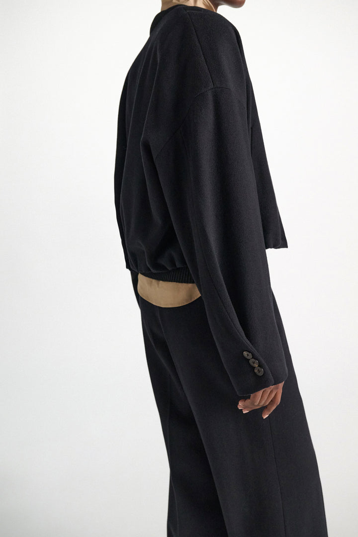 Dorothee Schumacher Soft Silhouettes Jacket, Vinyl Black — Grethen House