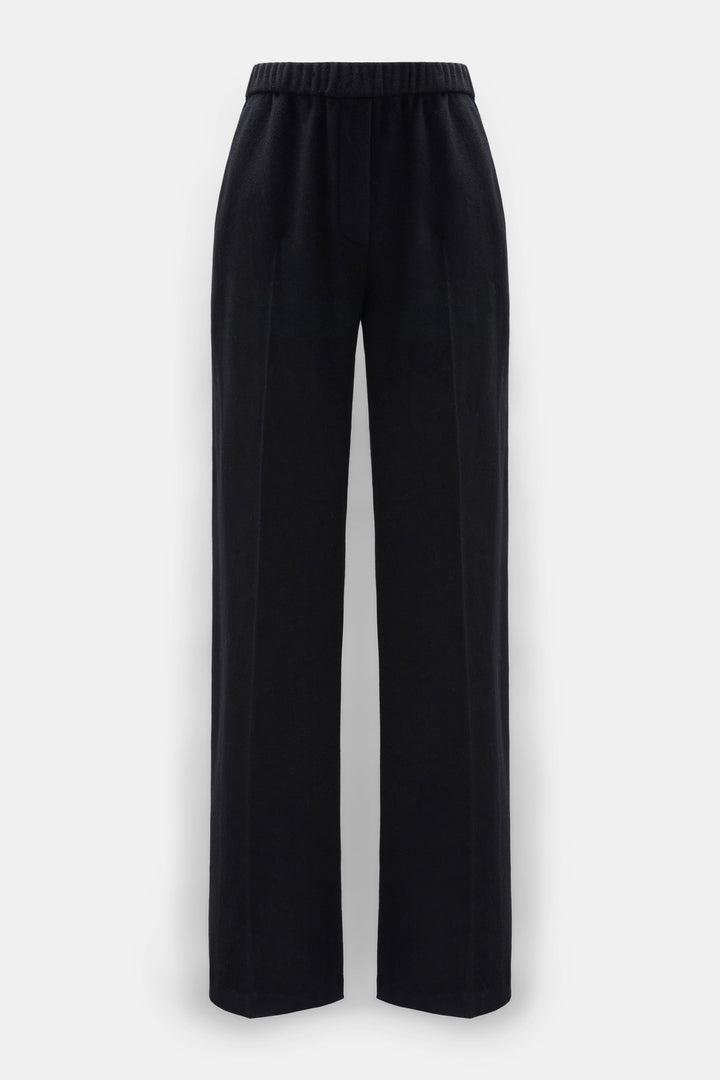Dorothee Schumacher Soft Silhouettes Pants, Vinyl Black — Grethen House