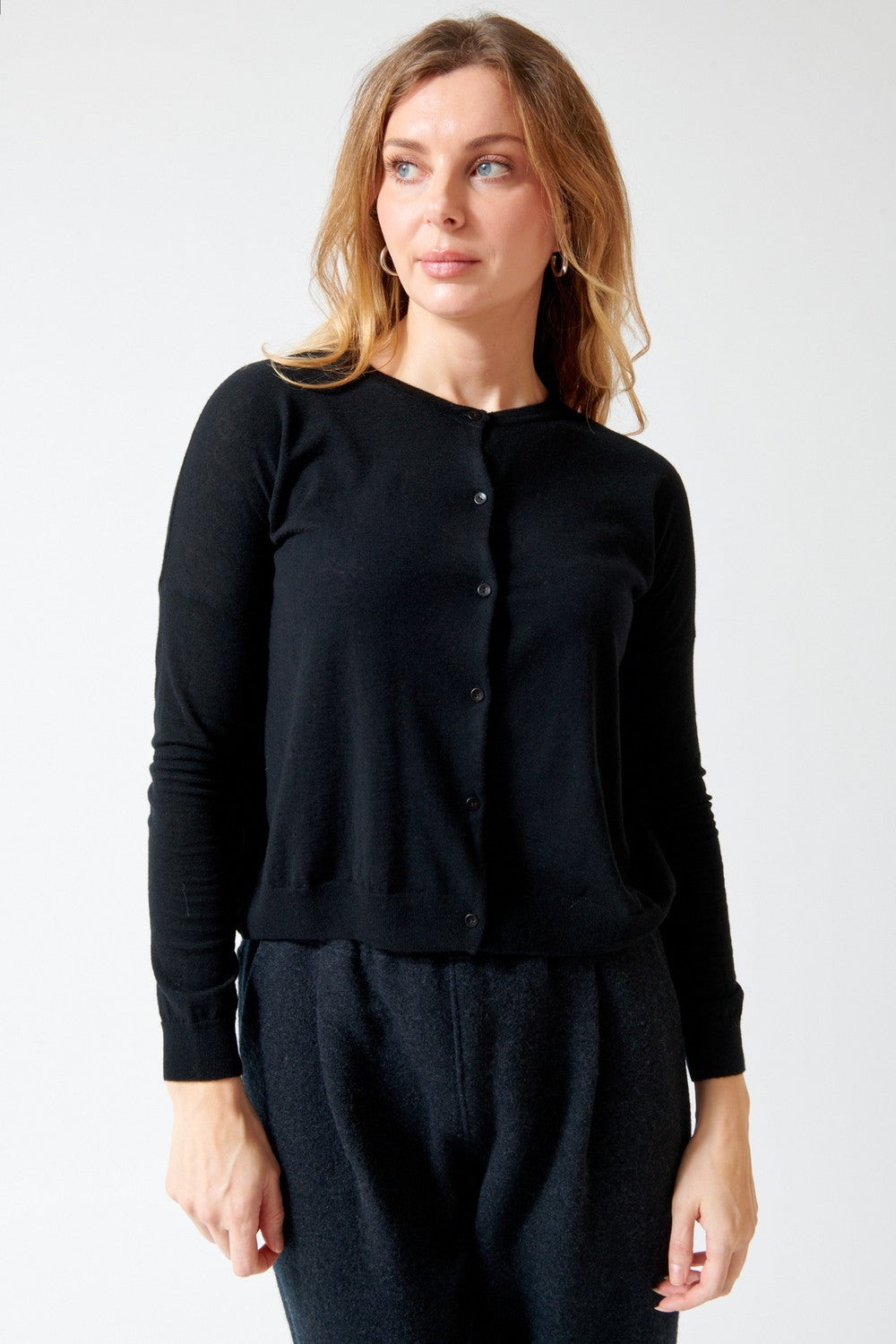 Evam Eva Wool Cashmere Cardigan