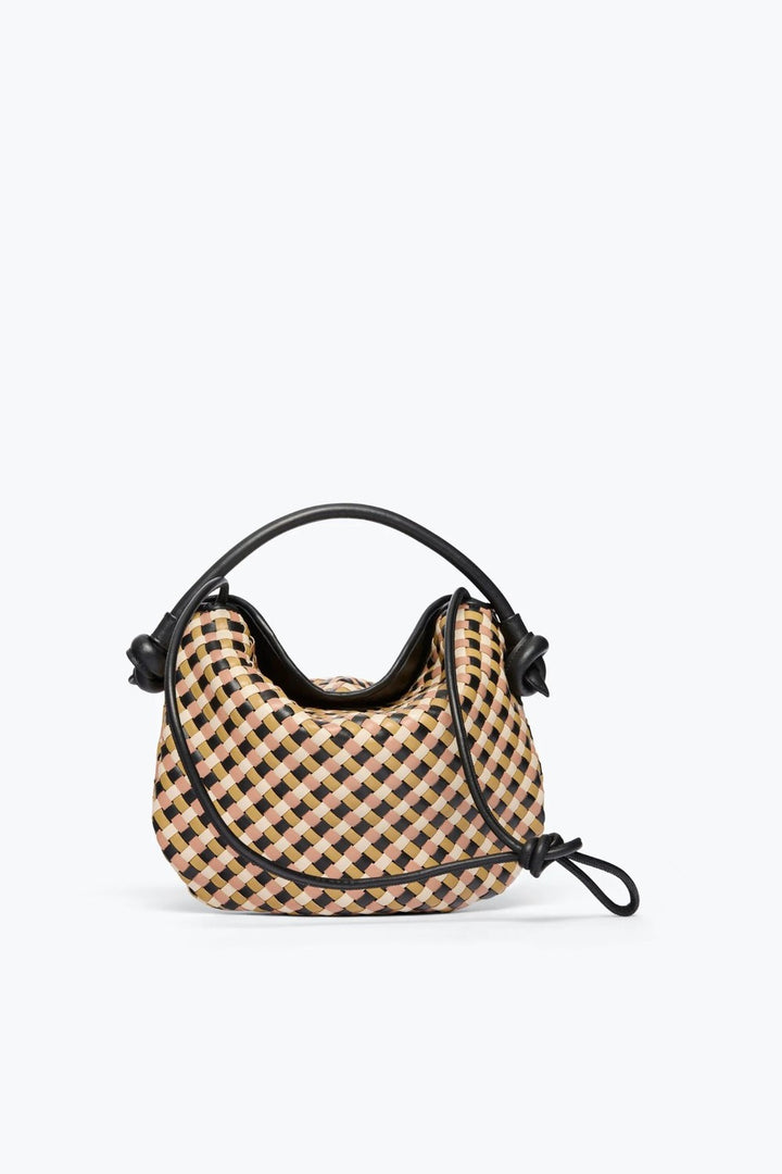 Frēda Salvador Elis Woven Leather Handbag