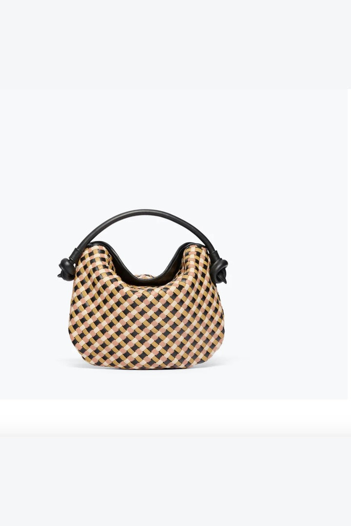 Frēda Salvador Elis Woven Leather Handbag