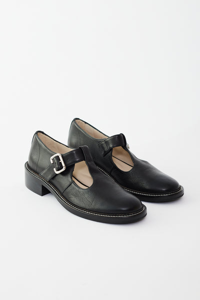 3/4 front view of  Helen T Strap Loafers
