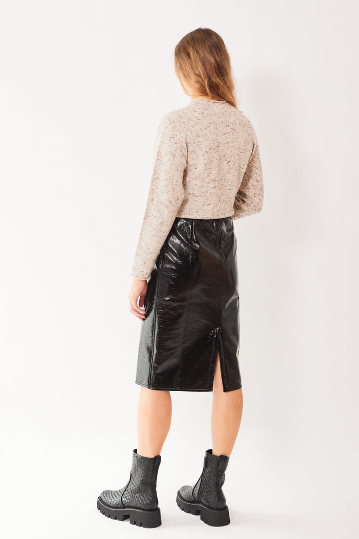 Mari wearing Christian Wijnants Sabiena Skirt rear view