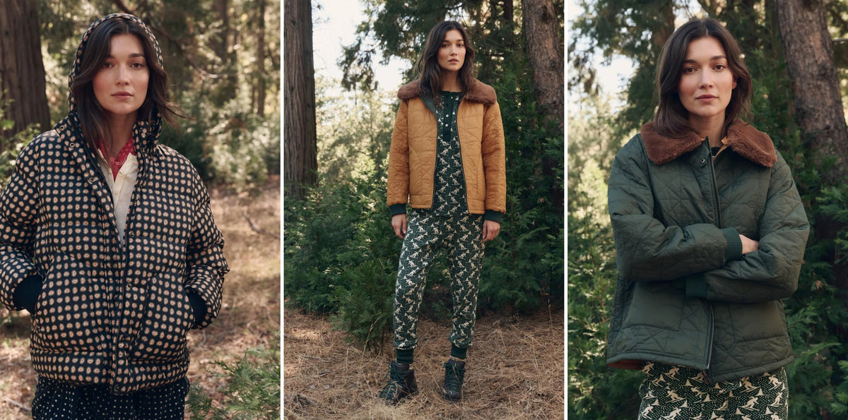 The Great puffer and reversible quilted jackets