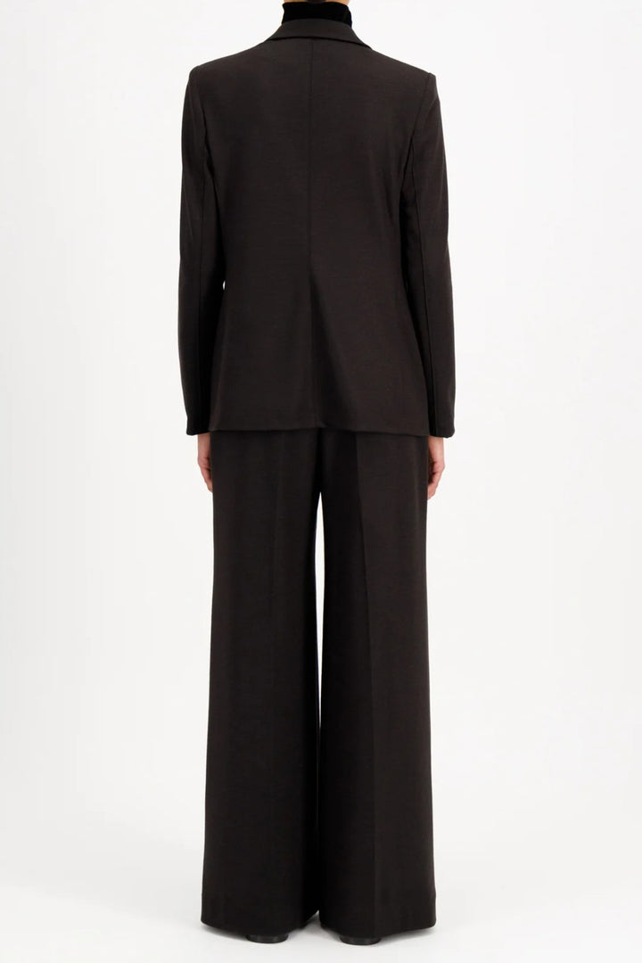 Harris Wharf Superfine Merino Stand Up Collar Blazer