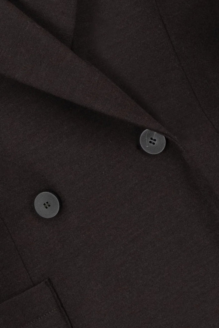 Harris Wharf Superfine Merino Stand Up Collar Blazer