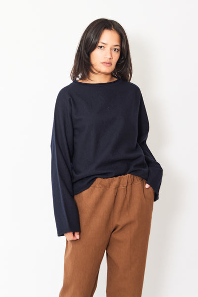 Front of Labo.Art Think Sweater on a model