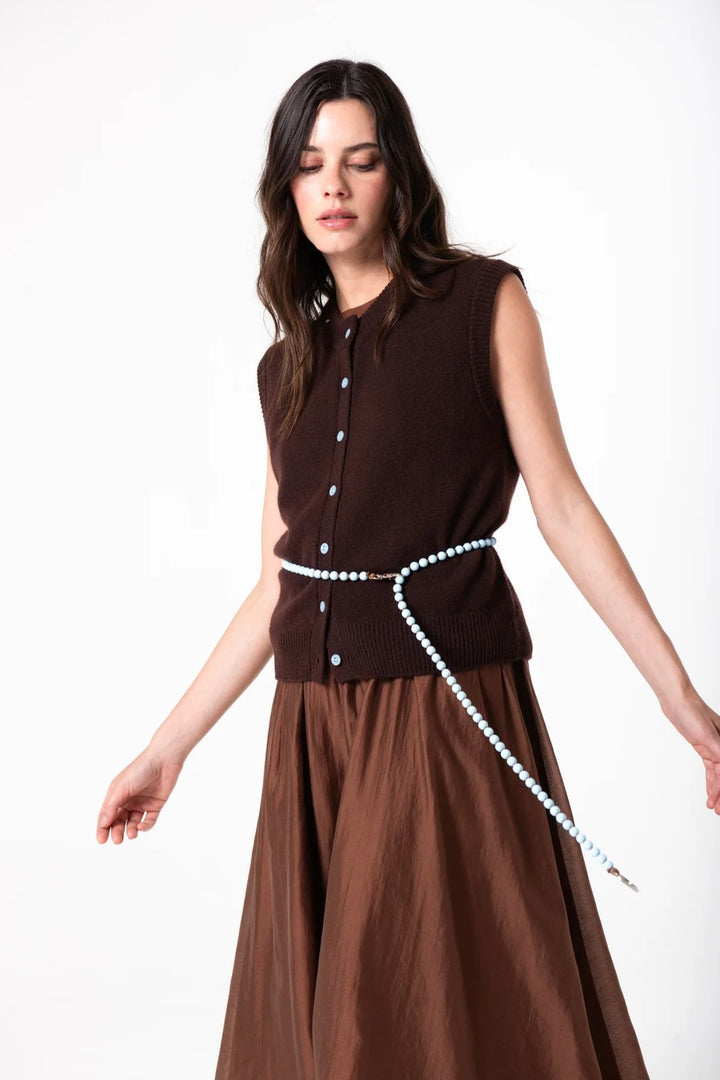 LaoLao Studios Button Vest