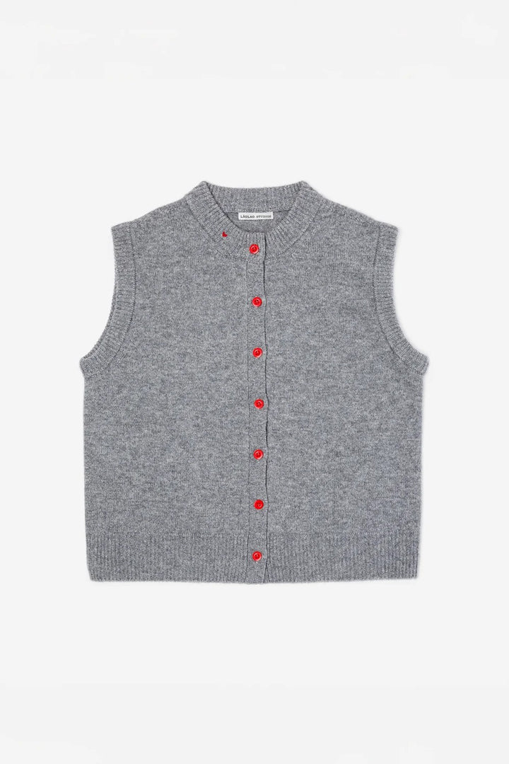 LaoLao Studios Button Vest