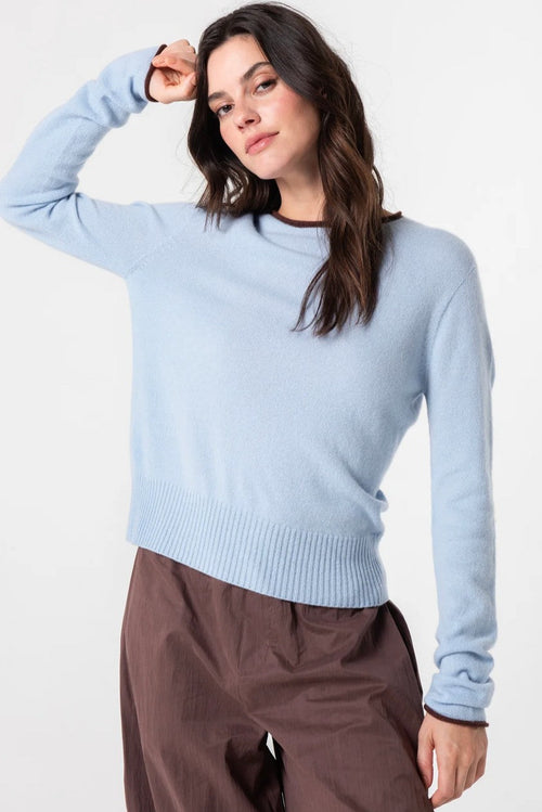 LaoLao Studios Trish Roll Edge In Cashmere