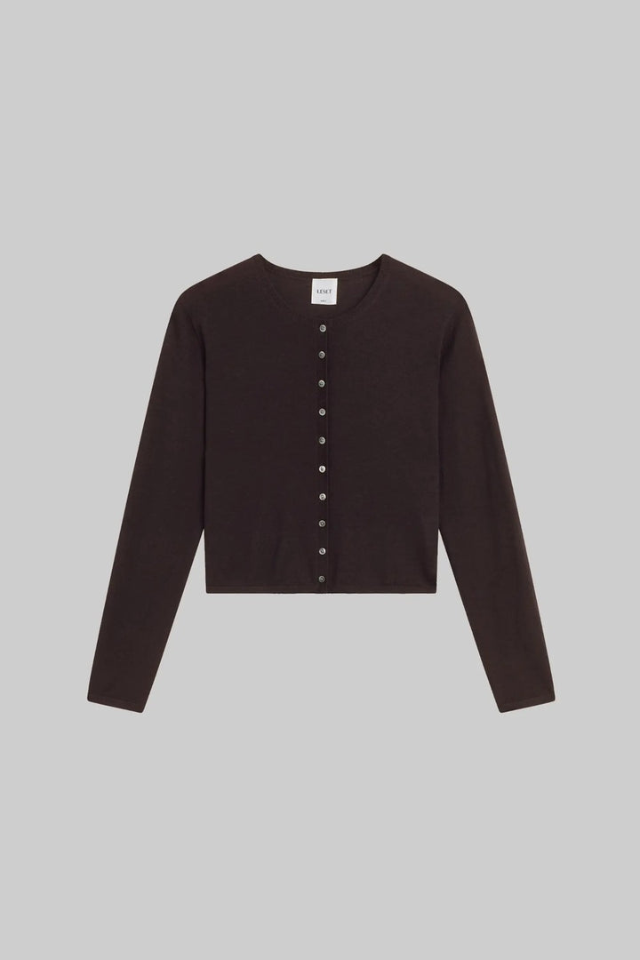 LESET James Crew Cardigan