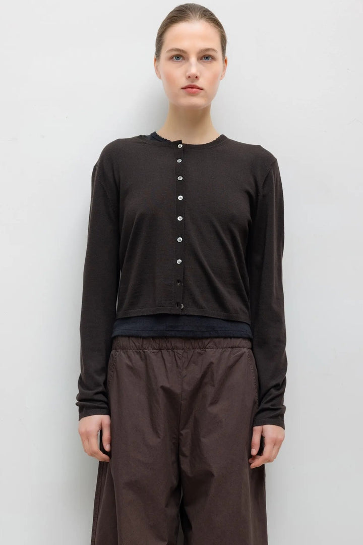 LESET James Crew Cardigan