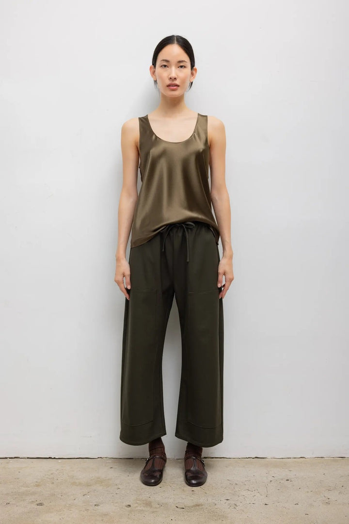 LESET Jane Carpenter Pant, Military — Grethen House