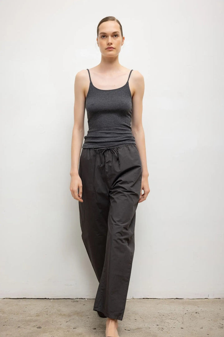 LESET Kyoto Drawstring Pant, Slate — Grethen House