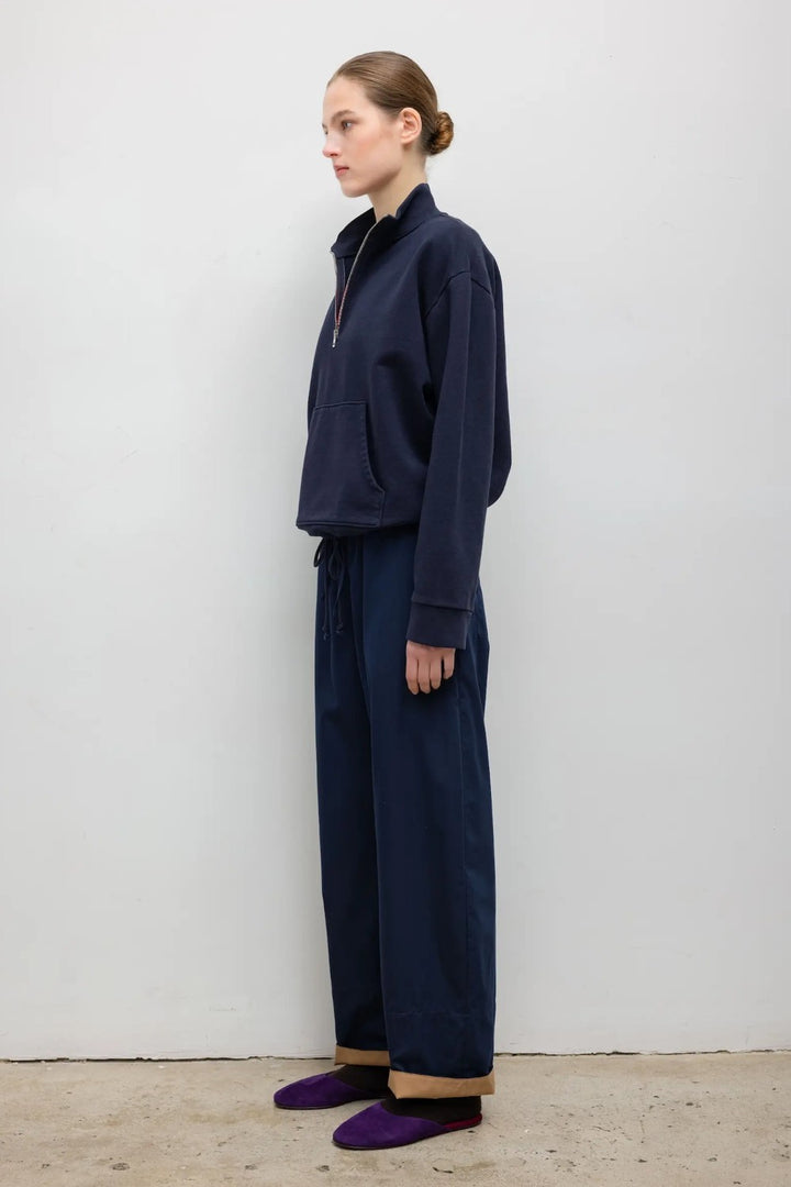 LESET Yoshi Contrast Drawstring Pant