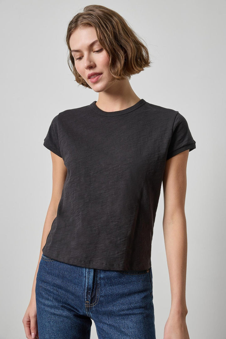 Lilla P Boxy Cap Sleeve Tee