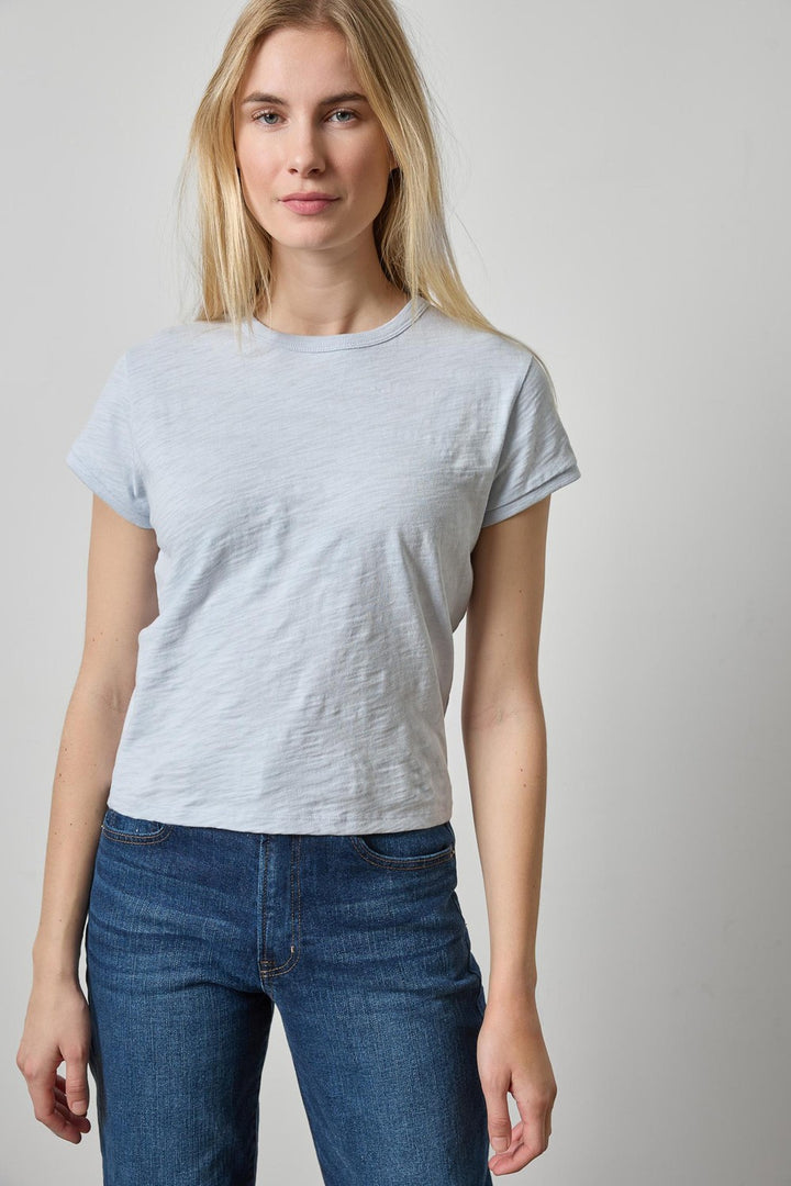 Lilla P Boxy Cap Sleeve Tee