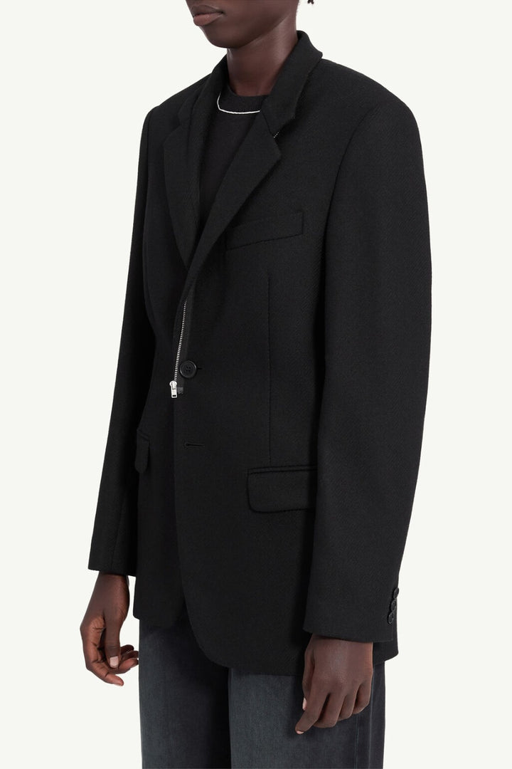 MM6 Maison Margiela Soft Flannel Zip Jacket