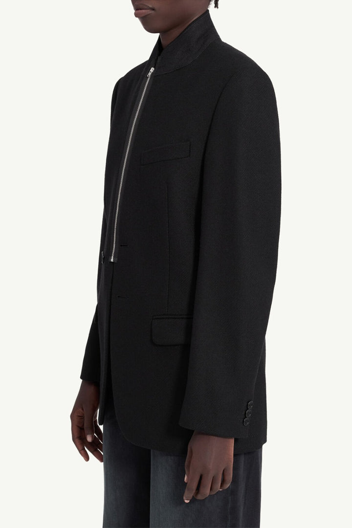 MM6 Maison Margiela Soft Flannel Zip Jacket