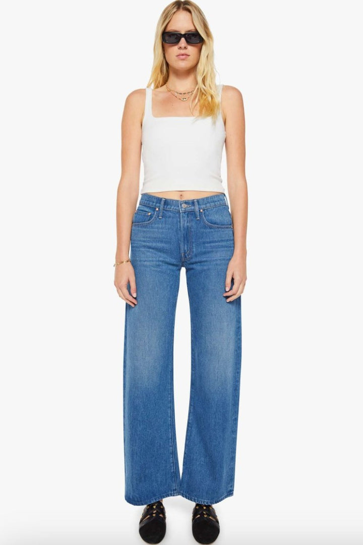Mother Denim The Mid Rise Lasso Sneak