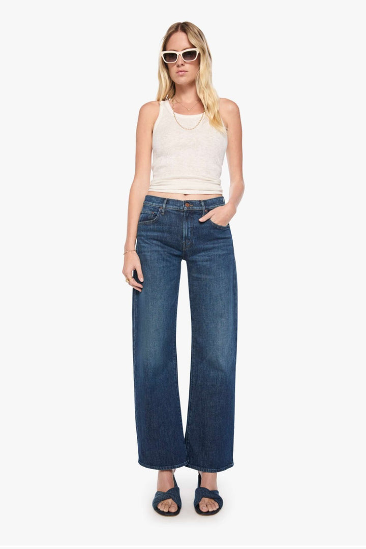 Mother Denim The Mid Rise Lasso Sneak
