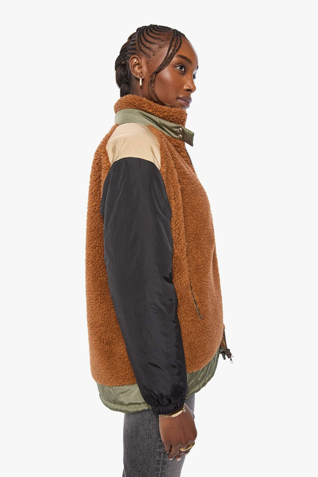Mother Denim The Teddy Zip