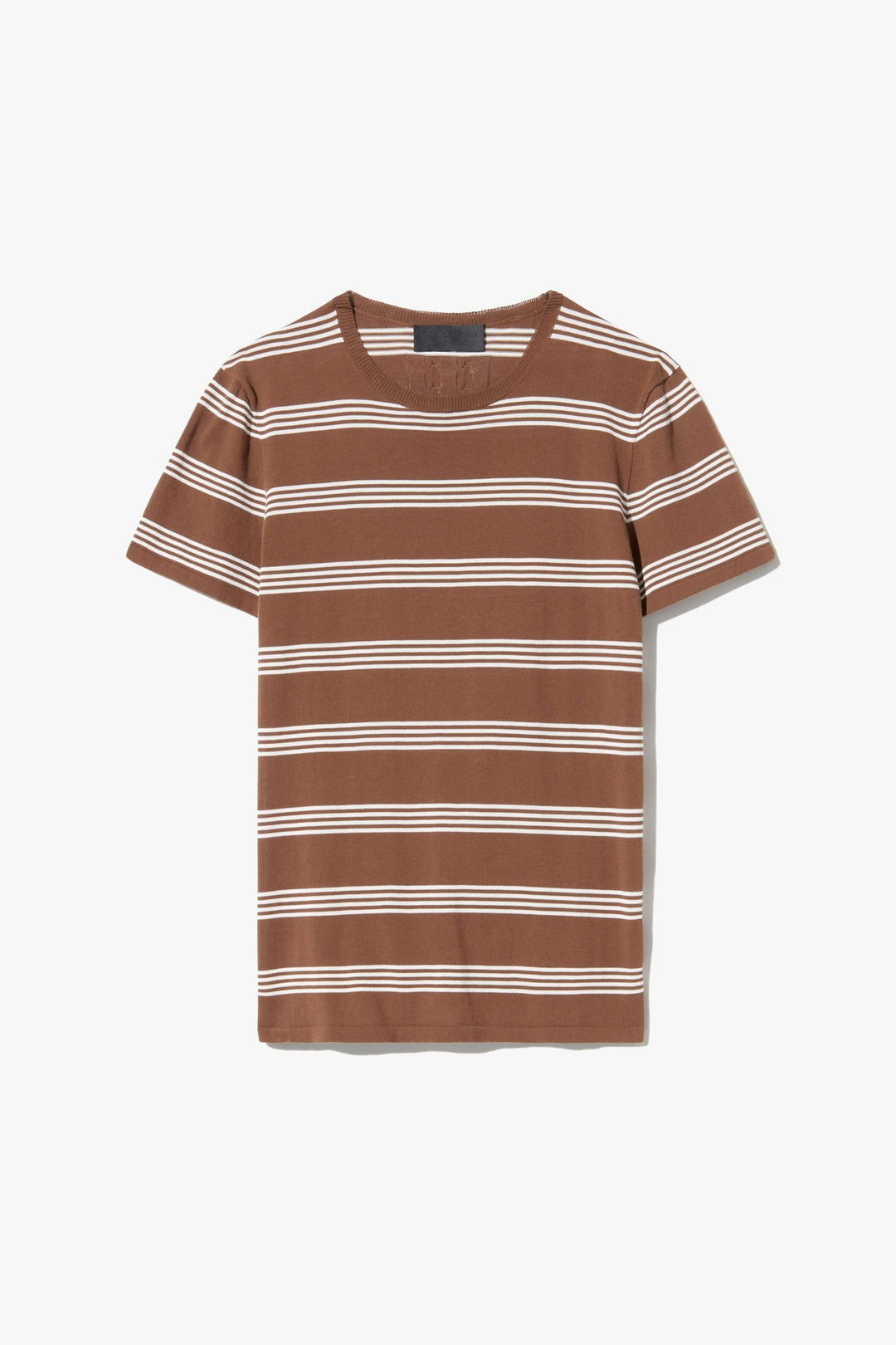 Nili Lotan Lanise Stripe Short Sleeve Sweater