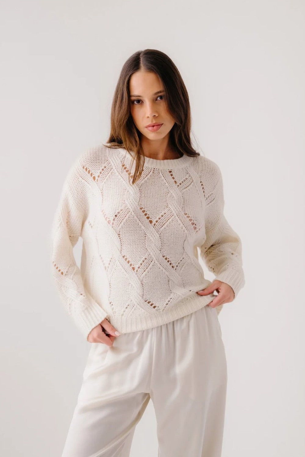 Gia Slouchy Crewneck Sweater