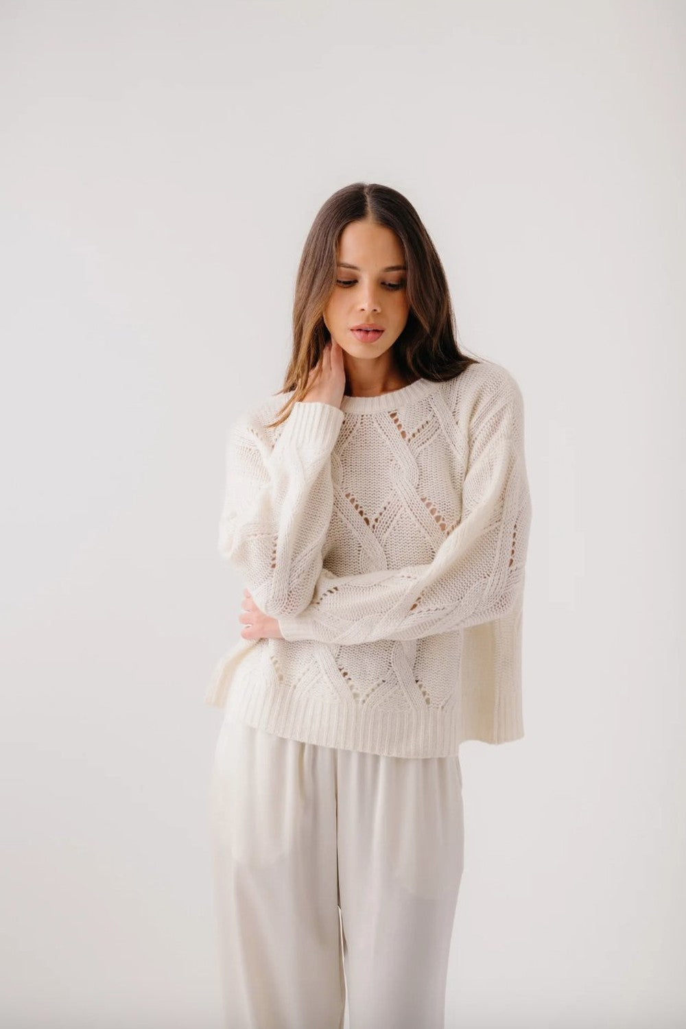 Gia Slouchy Crewneck Sweater