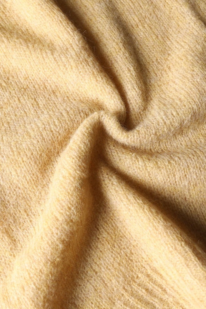 SCAGLIONE Round Neck Boxy Alpaca Pullover