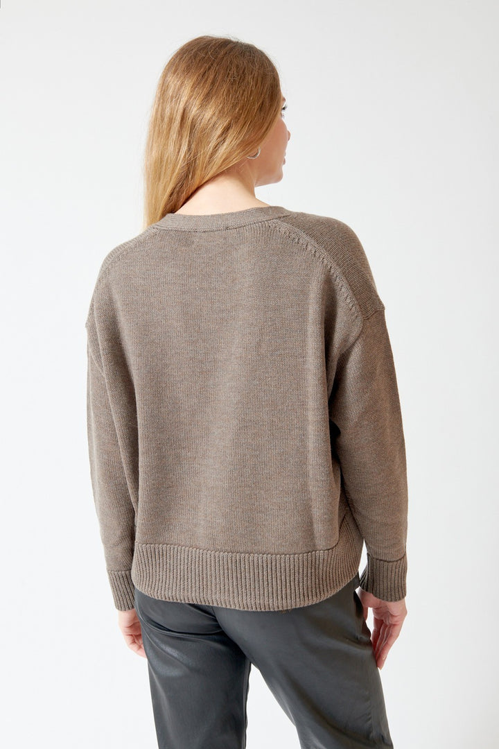 SCAGLIONE Soft Merino Boxy Cardigan