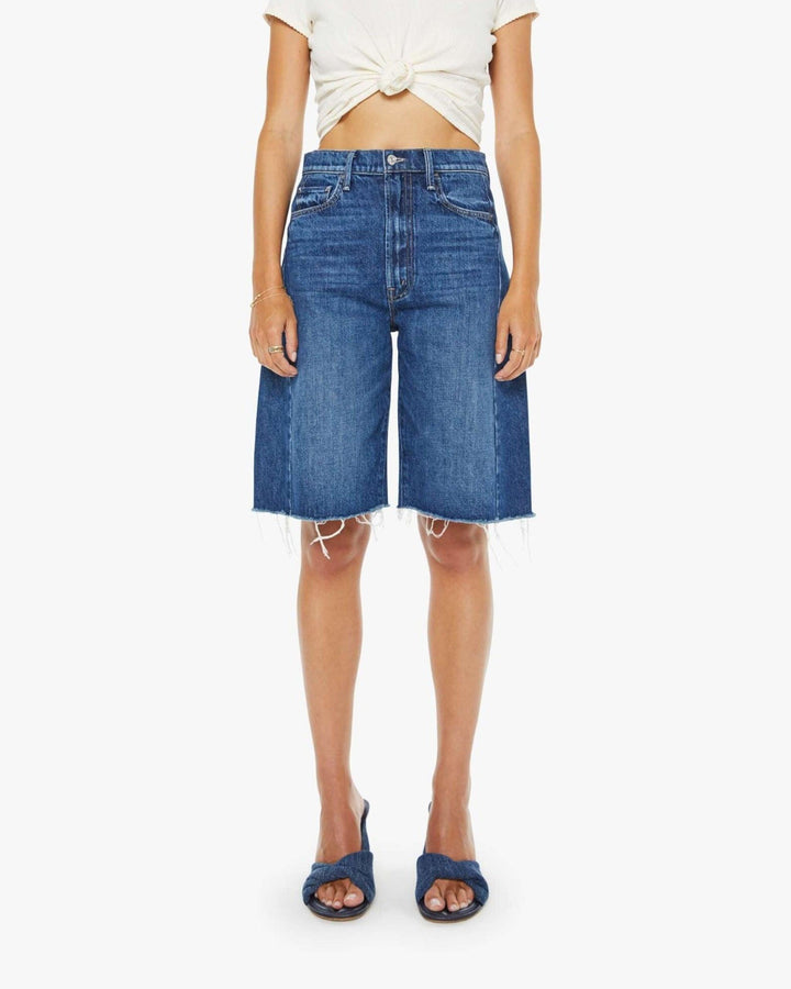 Mother Denim The Half Pipe Bermuda Fray