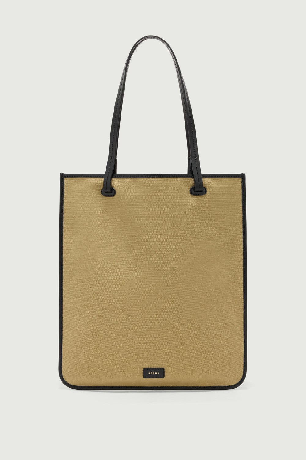 Soeur Darlington Tote, Beige/Black — Grethen House