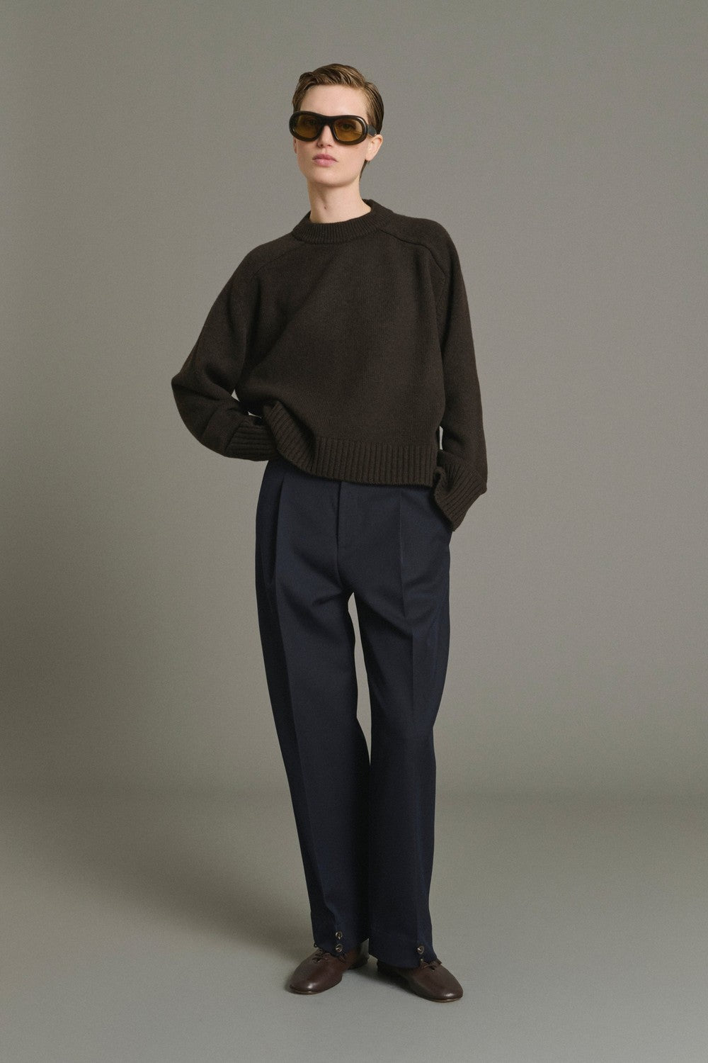 Soeur Felix Trouser, Navy — Grethen House