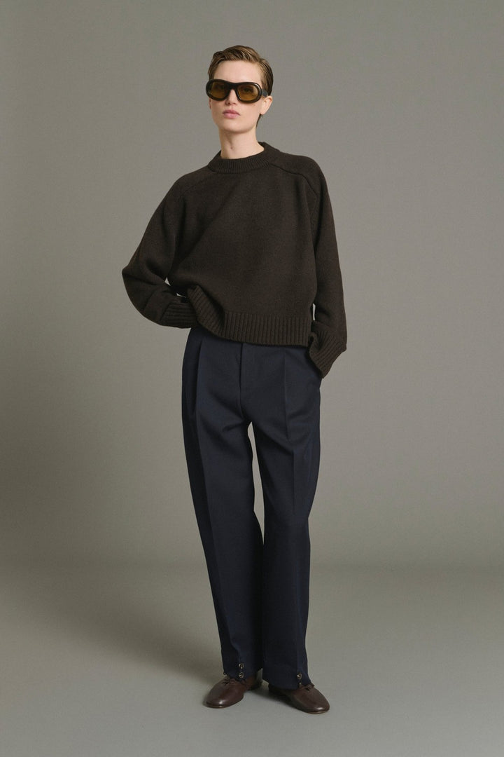Soeur Felix Trouser, Navy — Grethen House