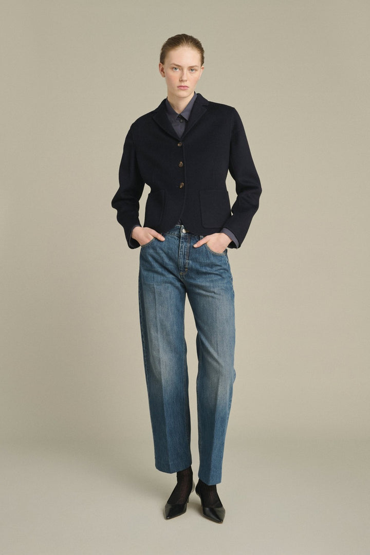 Soeur Hespera Cardigan, Deep Navy — Grethen House