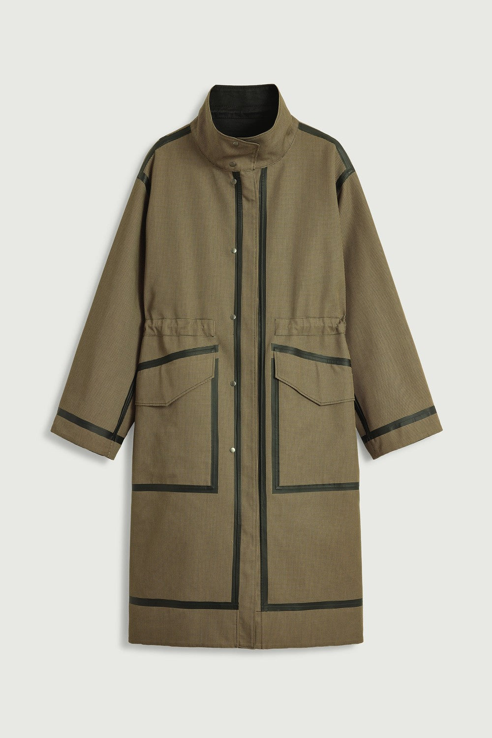 Soeur Luce Coat, Black/Beige — Grethen House