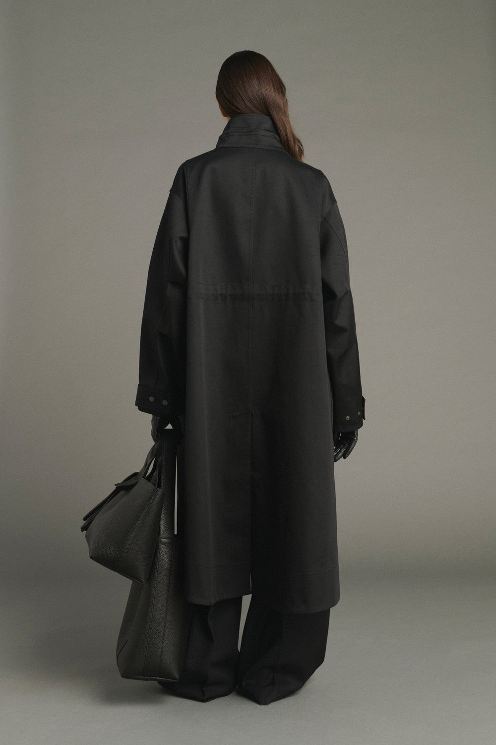 Soeur Luce Coat, Black/Beige — Grethen House