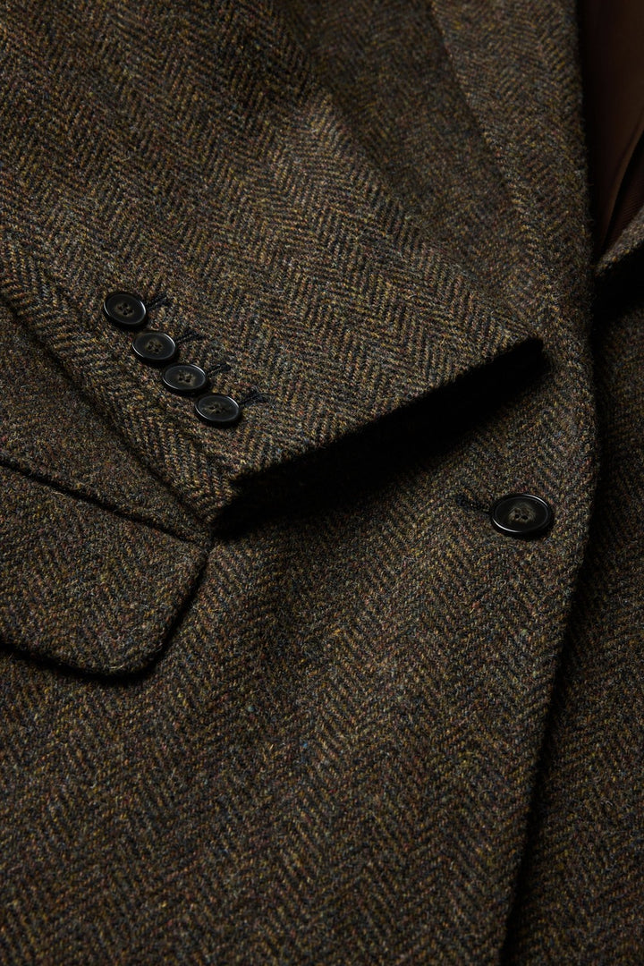 Soeur Sevres Blazer, Brown/Navy — Grethen House