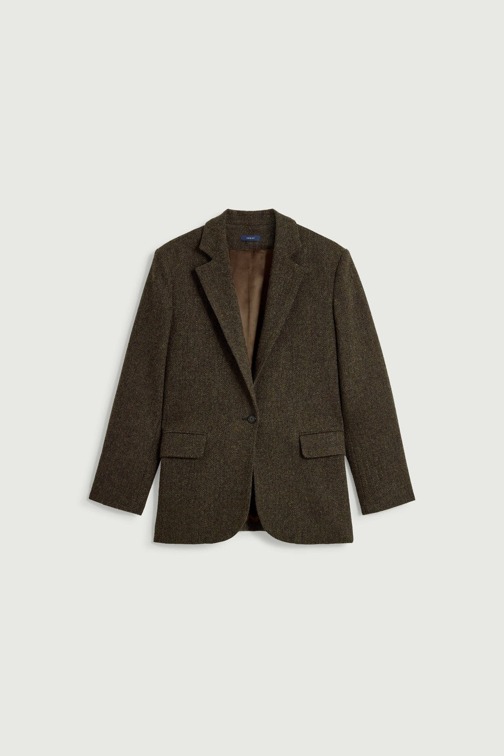 Soeur Sevres Blazer, Brown/Navy — Grethen House