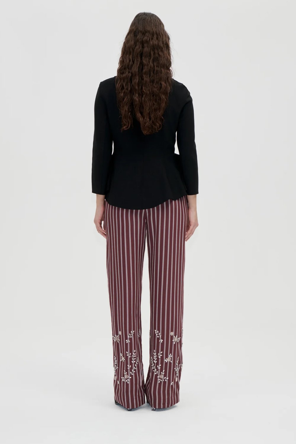 Stine Goya Embellished Light Woven Gathered Boxer Pants