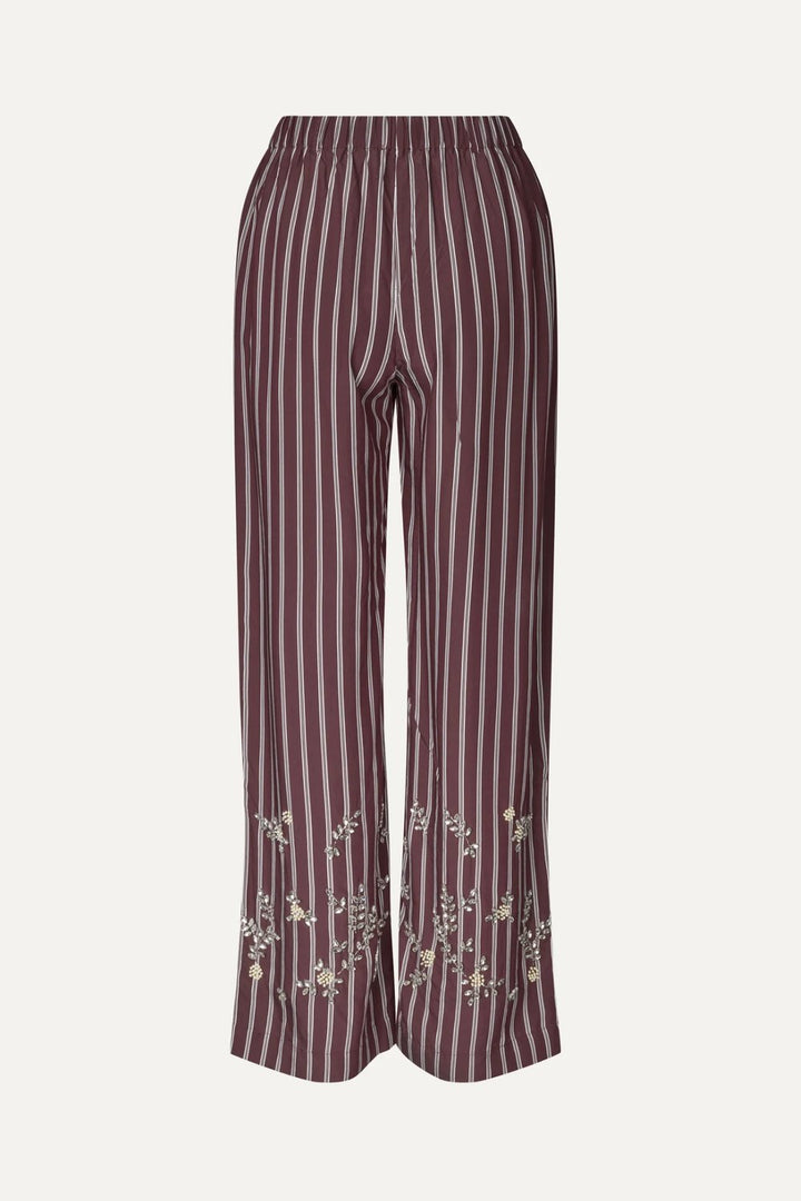 Stine Goya Embellished Light Woven Gathered Boxer Pants
