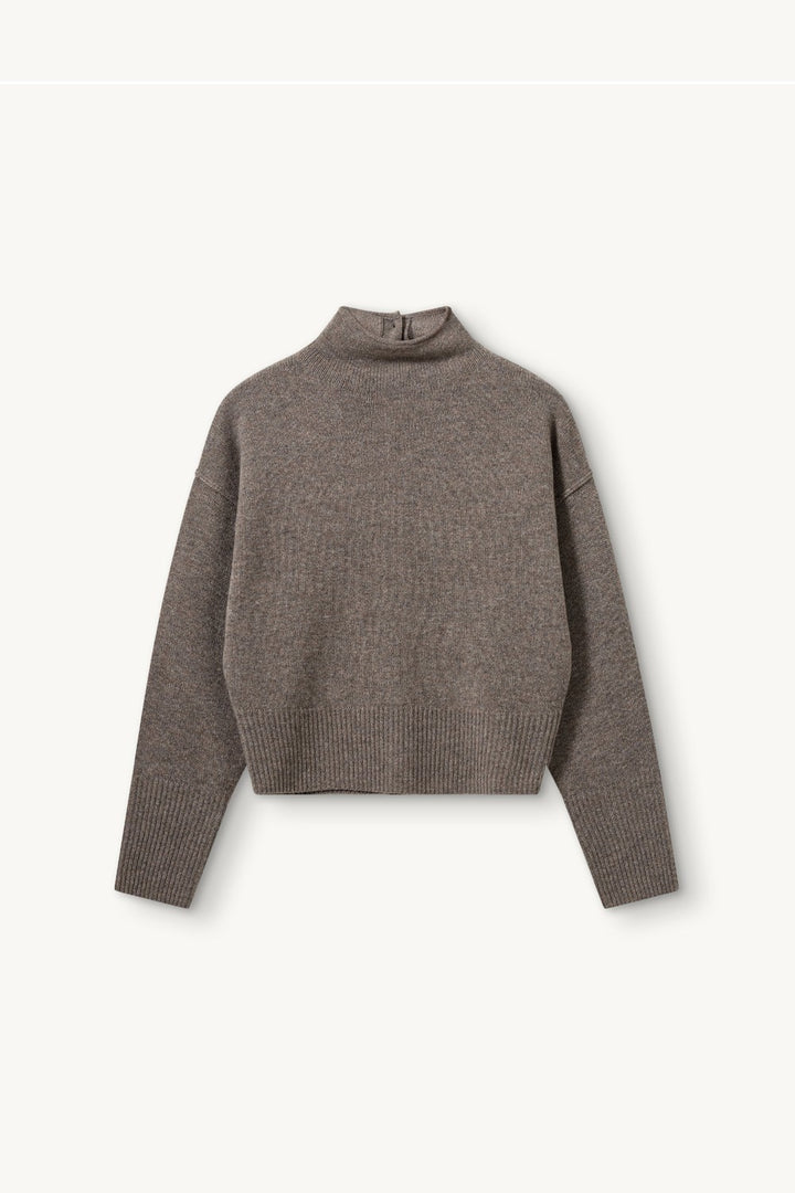 The Garment Volmer Back High Neck Sweater