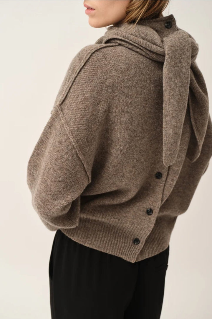 The Garment Volmer Back High Neck Sweater