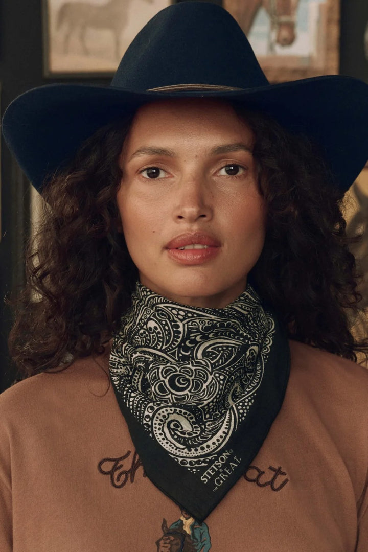 The Great The Stetson Western Paisley Scarf