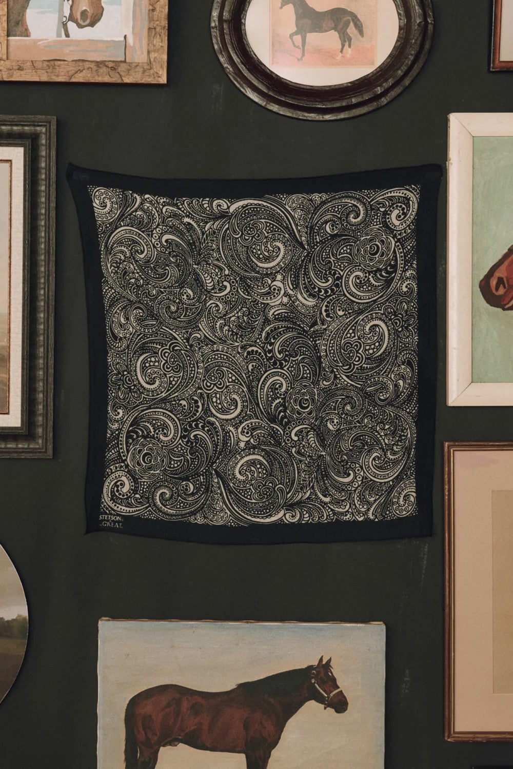 The Great The Stetson Western Paisley Scarf