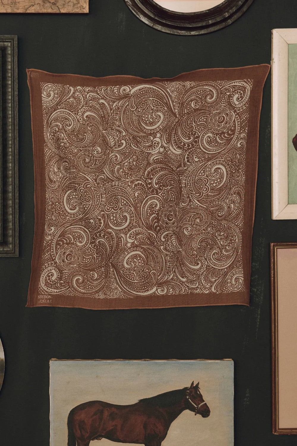 The Great The Stetson Western Paisley Scarf