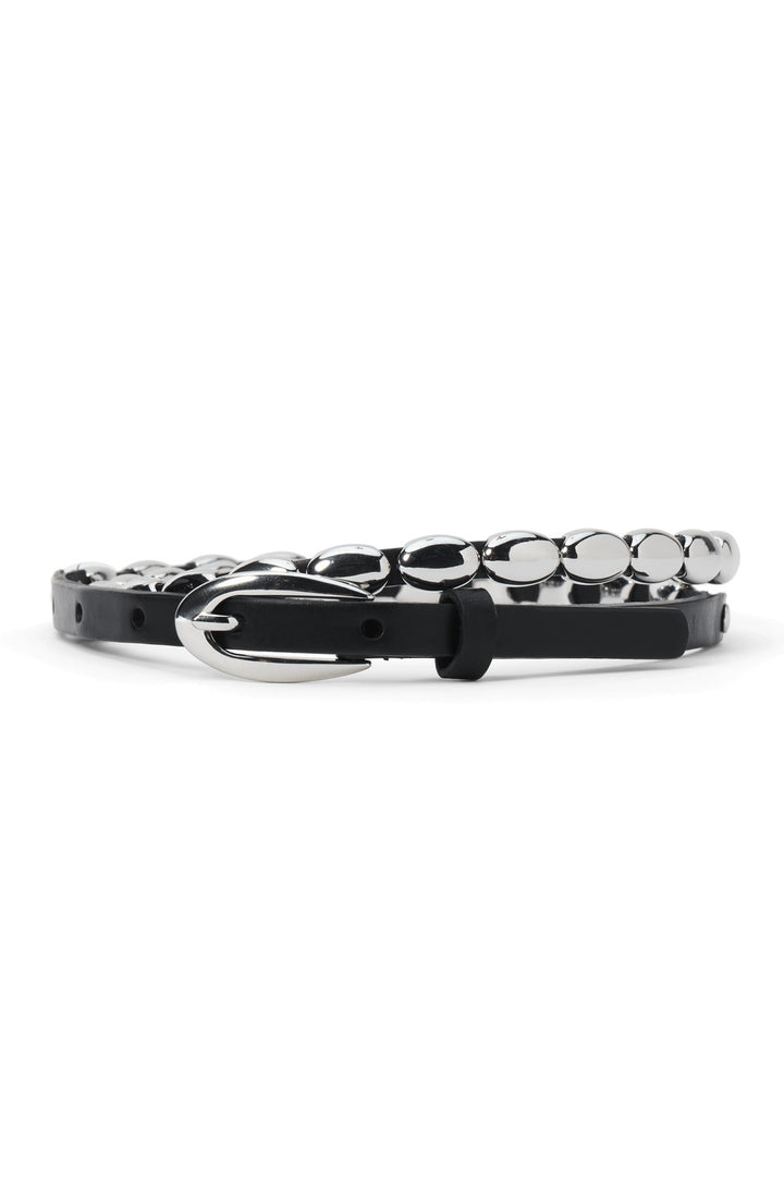 The Great The Beaded Belt - Silver