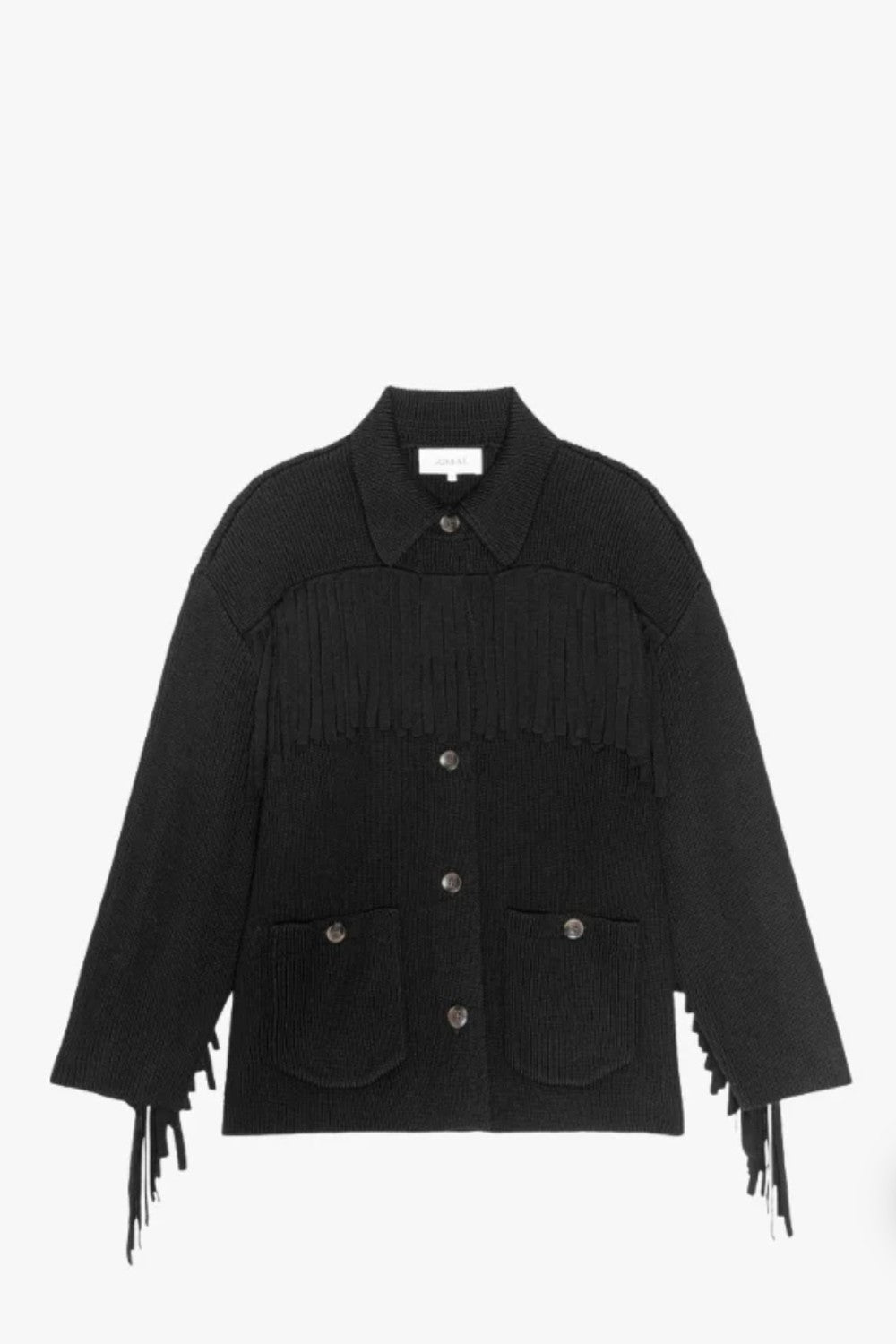 The Great The Western Fringe Sweater Jacket